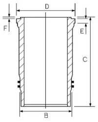 GOETZE ENGINE 1545081000 -